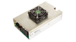 Switched-Mode Power Supply, Medical (BF) Approvals, 500W, 24V, 20.8A