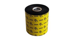 Print Ribbon, Resin / Wax, 450m x 60mm, Black