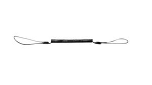 Coiled Stylus Tether, Black