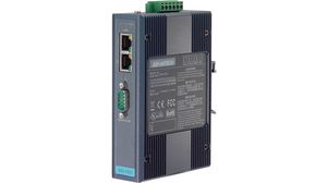 Seriell enhetsserver, 100 Mbps, Serial Ports - 1, RS232 / RS422 / RS485