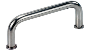 Handle, 180 x 10 x 39 mm, 1000 N 180mm Stainless Steel Silver