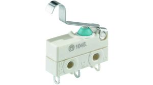 Micro Switch 1045, 6A, 1CO, 0.9N, Simulated Roller Lever