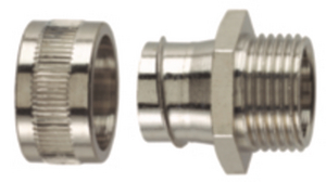 Screw fitting M32 Nickel-Plated Brass 36.8 mm
