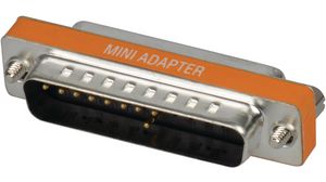 Adapter modemu zerowego, Gniazdo 25-stykowy D-Sub - Wtyk 25-stykowy D-Sub
