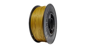 Filament für 3D-Drucker, PLA, 1.75mm, Gold, 1kg