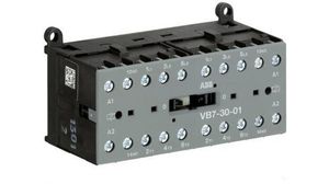 ABB VB Series Contactor, 42 V Coil, 3-Pole, 20 A, 5.5 kW, 3NO