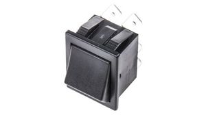 (Bulgin) Ltd DPDT, (On)-On Rocker Switch Panel Mount