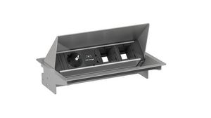 Desk Outlet with 2x Custom Module CONEO 1x DE Type F (CEE 7/3) Socket / USB-A Socket - GST18i3 Plug 200mm