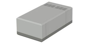 Boîtier plastique Elegant 112x200x70mm Gris agate / gris clair Polystyrène IP30