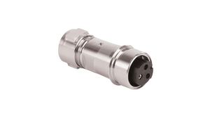 Circular Connector Housing, Socket, Contacts - 4, 10A, Straight