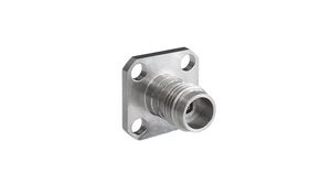 RF Connector, 1.85 mm, Stainless Steel, Socket, Straight, 50Ohm