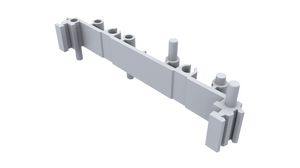 DIN Rail Support Base Element, Mini, 11.3x82x15.8mm, Grey, Polyamide, IP20
