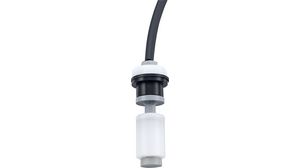 Pegelschalter Öffner/Schliesser 100VA 1A 300 VAC 75mm Lichtundurchlässig Polypropylen (PP) PVC-Kabel