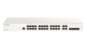 Ethernet Switch, RJ45 Ports 28, 1Gbps, Layer 2 Managed