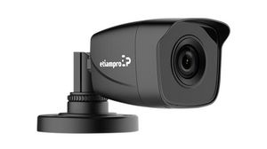 CCTV-camera voor binnens- of buitenshuis, TVI, Fixed, 106°, 1920 x 1080, 30m, Zwart