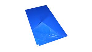 Anti Static Mat, Tacky, Blue, 900mm, Pack of 10 Pieces