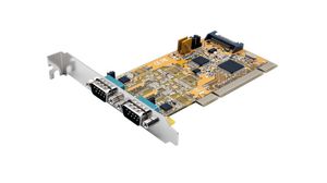 Interface Card, RS232/RS422/RS485, DB9 Male, PCI