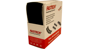 Self-Adhesive Loop Fasteners, 50mm x 5m, Black