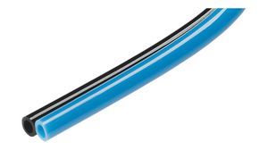 Rury odporne na hydrolizę, 2.6mm, 4mm, Poliuretan, Czarny / Niebieski, 50m