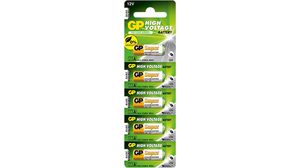 Primary Battery, 12V, A23, Alkaline, Pack of 5 pieces