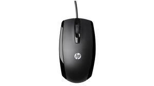 Wired Mouse X500 Optical Ambidextrous Black