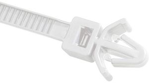 Arrowhead Cable Tie 205 x 4.6mm, Polyamide 6.6, 225N, Natural, Pack of 100 pieces