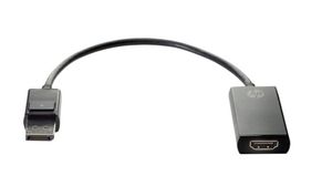 Adattatori video, Cavo Spina DisplayPort - Presa HDMI, 3840 x 2160, Nero