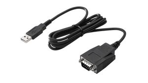 Adapter, USB-A Plug - D-Sub 9-Pin Plug