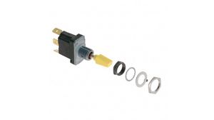 Toggle Switch, SPDT, Momentary, 15A, 28V