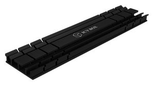 Passzív hűtőborda M.2 SSD-hez, 5x100x21mm
