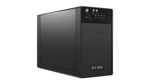 2-bay eksternt RAID-kabinett for 3.5" HDD