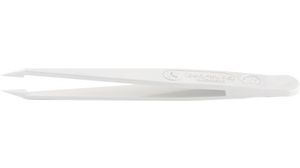 Tweezers Full Plastic Delrin Angled / Pointed 115mm
