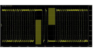InfiniiScan-programvara för identifiering av händelser för oscilloskop i Infiniium-serien, nodlåst
