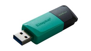 USB Stick, DataTraveler Exodia M, 256GB, USB 3.1, Musta / Sininen