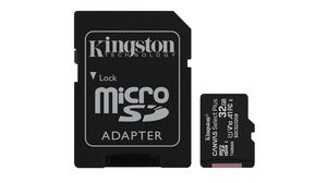 Paměťová karta, microSD, 32GB, 100MB/s, 85MB/s, Černý