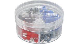 Assortment Box with Twin End Sleeves 0.75 ... 2.5mm², 200 pcs