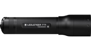 Torch, LED, Rechargeable, 1000lm, 210m, IP54, Black