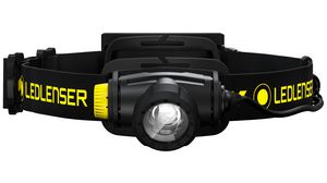 Headlamp, LED, Rechargeable, 300lm, 150m, IP67, Black / Yellow