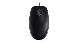 Wired Business Mouse B110 1000dpi Optical Ambidextrous Black / Grey