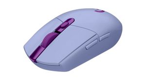 Wireless Mouse G305 12000dpi Optisch Tweehandig Violet