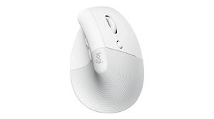 Mouse wireless LIFT 4000dpi Ottico Destrorsi Bianco