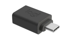 Sovitin, USB-C 2.0 -urosliitin - USB-A 2.0-pistokanta