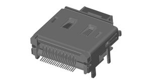 Video-Steckverbinder, DisplayPort, Buchse, Anzahl Kontakte - 20