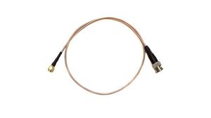 RF Cable Assembly, BNC Male Straight - SMA Male Straight, 304.8mm