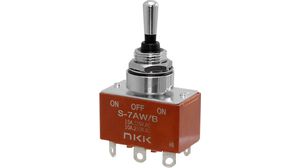 Toggle Switch ON-OFF-ON 10 A / 15 A / 20 A 2NC IP68
