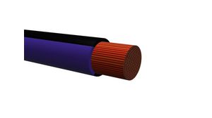 Stranded Wire PVC 0.75mm² Bare Copper Black / Purple R2G4 100m