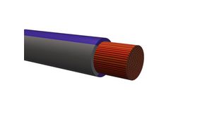 Stranded Wire PVC 1.5mm² Bare Copper Grey / Purple R2G4 100m