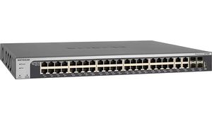 Ethernet Switch, RJ45 Ports 44, Fibre Ports 4SFP, 10Gbps, Managed