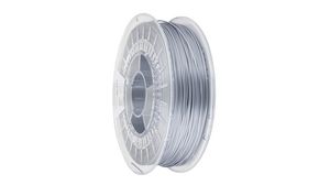 3D Printer Filament, PLA, 1.75mm, Flytande silver, 750g