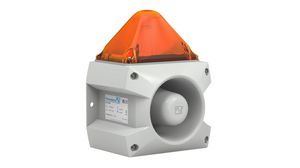 LED Buzzer Orange Mehrere Töne 48VDC 105dBA IP66 Wandmontage PATROL